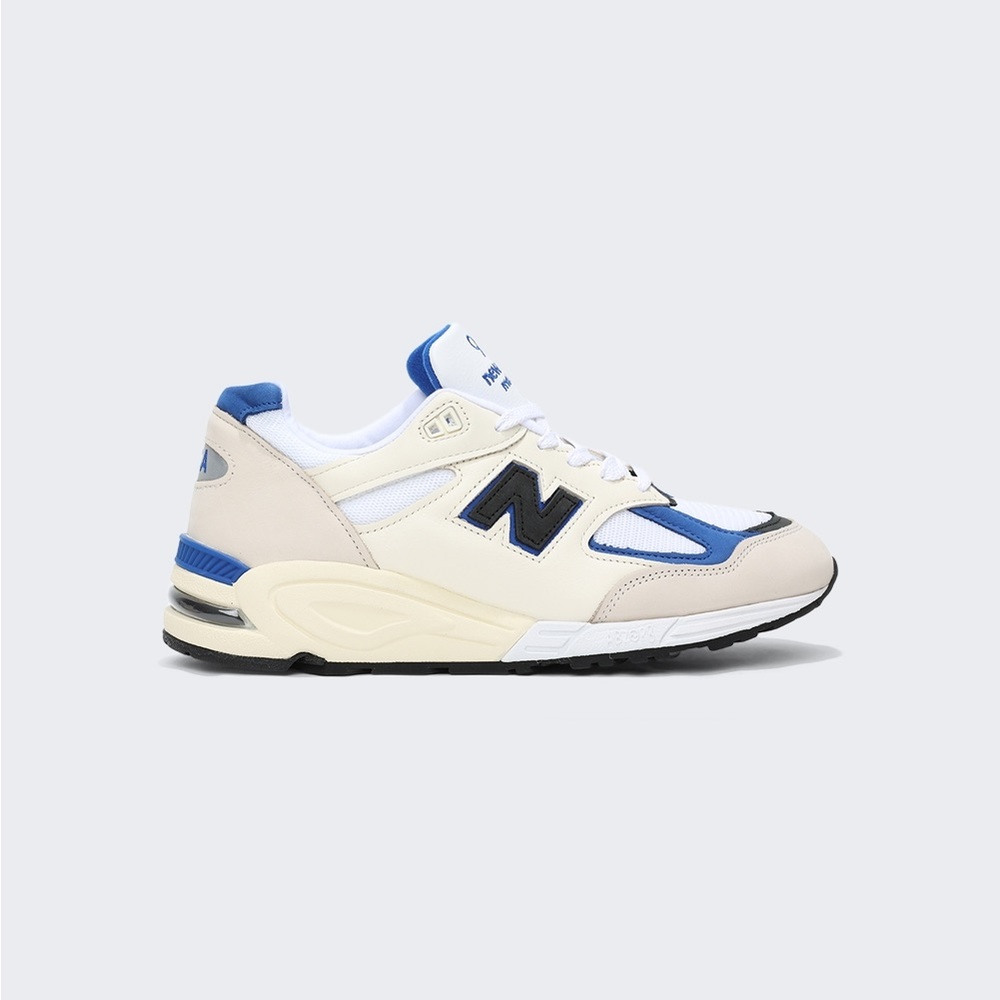 New Balance 990V2 Mens Blue White NWB